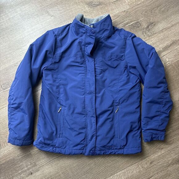 LL Bean Women's Fleece Lined Coat Size M - Picture 3 of 7
